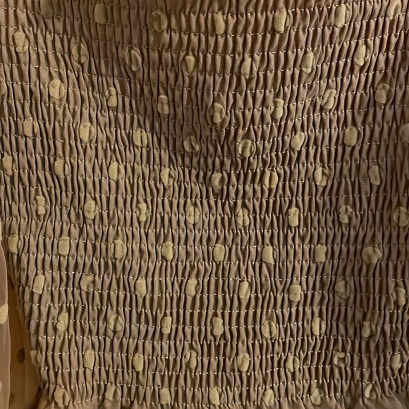 Crop top with polkadots - Picture 2 of 3